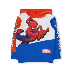 spiderman-tshirts Toddler Boys Spiderman Fleece Hoodie RED/WHITE/BLUE size 7
