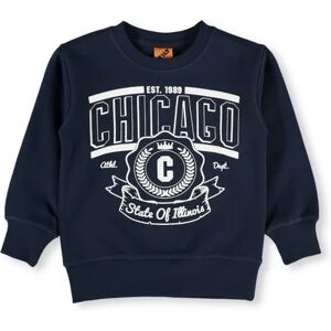 tilt-boys-jumpers-aged-1-7 Toddler Boys Fleece Sweat Top BLACK IRIS NAVY (TEXT) size 5