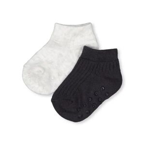baby-berry-baby-socks-tights Baby Rib Socks ASPHALT SNOW MARLE (SOLID) size 0-1