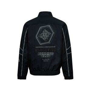 Evisu Mechanical Kamon Patterns Regular Fit Rider Jacket BLACK M