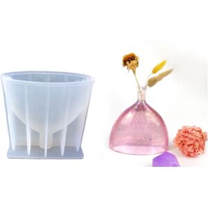 DIY Crystal Epoxy Resin Vase Silicone Mold Flower Arrangement Vase Ornament Vase Plaster Cement Vase Molds