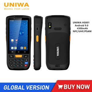 UNIWA HS001 IP67 Waterproof Smartphones Android 9.0 4300mAh Mobile Phone Support NFC UHF PSAM 2GB RAM 16GB ROM 8MP Pixels Phone