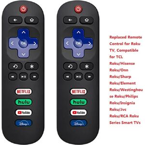 Universal TV Remote Wide Compatibility Stable Signal Multifunctional Intelligent Television Remote Control for Roku TV