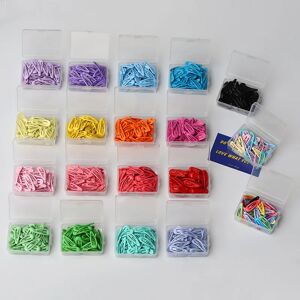 50Pcs Hair Accessories Powder Dripping Hair Clip Candy Barrette Korean Fashion Solid Hairclip Headdress Hairpins for Girls 3cm