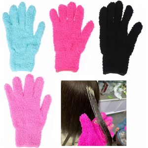 Hair Dye Gloves Bleach Blender Hairdressing Glove Salon Reusable Gloves For Perm Curling Heat Resistant Hair Stylist Accessories