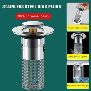 Kitchen Sink Filter Stainless Steel Pool Bathtub Drain Catcher Stopper Tools Filter Sink Accessories Hair Home Strainer Was N1C6