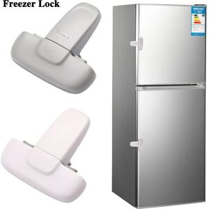 1 Pcs Home Refrigerator Lock Fridge Freezer Door Catch Lock Toddler Kids Child Cabinet Safety Lock For Baby Safety Child Lock