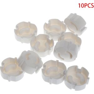 10pcs Baby Safety Plug Socket Cover Protective Child Safety Plug Guard 2 Hole