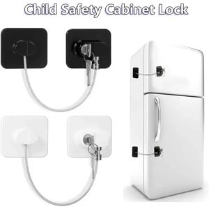 1PCS Baby Safety Refrigerator Lock With Keys or Coded Lock Infant Security Cabinet Locks Sliding Closet Door Locks