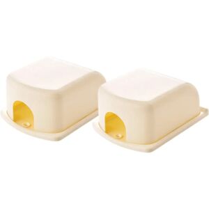 2 Pcs Power Outlet Cover Anti-Electric Shock Socket Sleeve Kids Electrical Protective Safety Covers Protectors Plug Baby