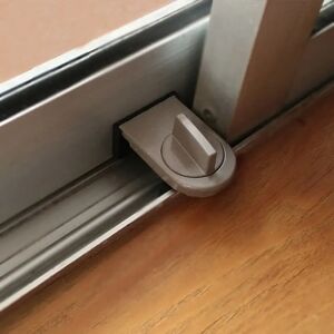 2pcs Sliding Window Locks Child Safety Lock Sash Windows Sliding Stopper Door Cabinet Locks