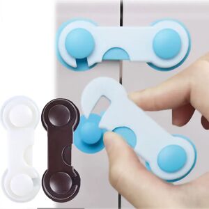 5pcs/lot Baby Safety Lock Children Security Protector Baby Care Multi-function Child Cupboard Cabinet Door Drawer Safety Locks