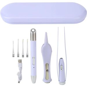 Ear Wax Removal Kit Ear Tweezer Excellent Cleaning Effect Portable Visible Rechargeable Glowing Ear Pick Easy Clean for Kids