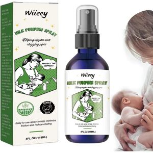 Nipple Spray Pumping Plant Oil Pumping Spray Breast Care Hydrating 118ml Non-Greasy Breast Spray Breastfeeding Supplies To