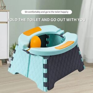 1 PCS Children's Folding Toilet Car-Mounted Folding Toilet No-Clean Children's Potty Urinal Outdoor Travel Artifact