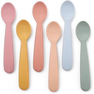 BAP Free Food Grade Baby Silicone Spoons Soft infant Feeding Accessories Learn To Eat Tableware Cutlery