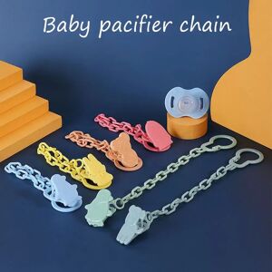 BPA-free Animal Cartoon Baby Care Multicolor Anti Lost Chain Pacifier Clip Dummy Chain Feeding Product Accessories