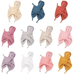 Muslin TowelAppease Towel Comfort Sleeping Cuddling Soft Gauze Bibs Teether Bibs