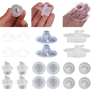 1/2/5pcs Backflow Protection Breast Pump Accessory Duckbill Valve Solid Color Breast Pumps Accessories