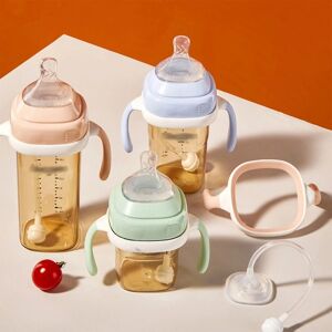 Square Shape Handle Feeding Bottle Lightweight for Hegen Handle Easy Grasp for Baby 6M+ Bottle Cover Replacement Dropshipping