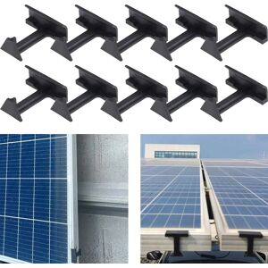 10Pcs 30/35/40mm Solar Panel Water Drainage Clips Photovoltaic Panel Water Drained Away Clip Solar Power Supplies