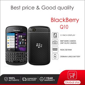 Blackberry Q10 (-2) Refurbished Original Unlocked Cellphone 2GB+16GB 8MP Camera free shipping