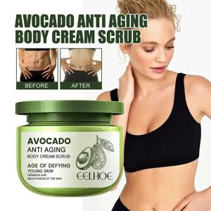 Avocado Facial Scrub Facial Care Scrub For Face Polish Mild Scrub Facial Exfoliator Festival Skin Care Gifts For Women & Men