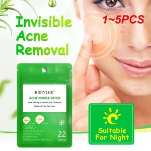 1~5PCS BREYLEE Acne Pimple Patch Acne Stickers Pimple Remover Tool Blemish Spot Skin Care Facial Mask Waterproof Face