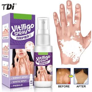 1pcs 30ml Vitiligo Cream White Spot Repair Spray Antibacterial Cream Pigment Melanin Promoting Skin Vitiligo Treatment Plaster