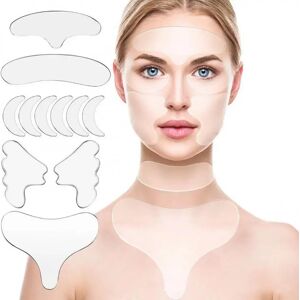 Silicone Transparent Removal Patch Reusable Anti Wrinkle Chest Pad Face Skin Care Anti Aging Face Forehead Neck Hand Lifting Too