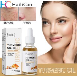 30ml Turmeric Oil Skin To Lightening Acne Dark Patches Acne Bright Skin Dark Spot Corrector Anti Aging Face Whitening Serum Care