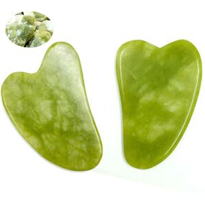 Natural Jade Face Massager Gua Sha Stone Face Gua Sha Masajeador Facial Board Acupoint Eye Care SPA Massager Tool massage visage