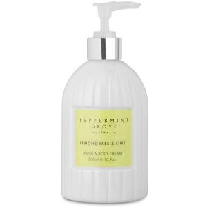 James Lane Peppermint Grove Hand & Body Cream Lemongrass & Lime - 500ml