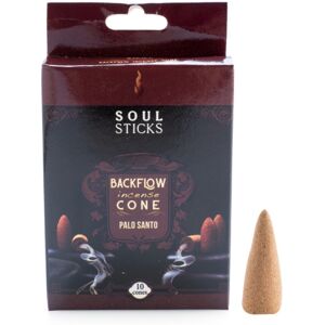 Soul Sticks Palo Santo Backflow Incense Cone - Set of 10