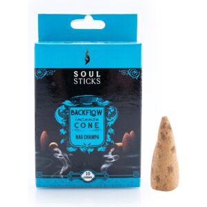 Soul Sticks Nag Champa Backflow Incense Cone - Set of 10