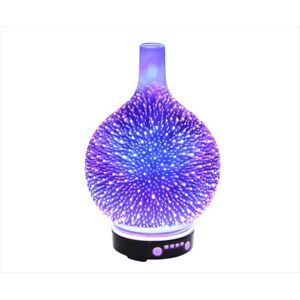 Aroma Diffuser 3D LED Light Oil Firework Air Humidifier 100ml