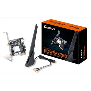 Gigabyte WBAX200 Wi Fi 6 PCIe Adapter 2400Mbps 160MHz Dual Band Wireless + Bluetooth 5 MU-MIMO TX/RX