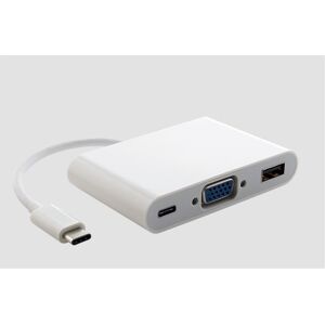 Astrotek Thunderbolt USB 3.1 Type C (USB-C) to VGA + USB + Card Reader