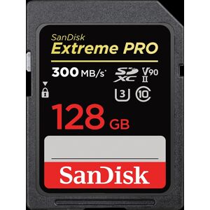 San Disk 128GB Extreme PRO SDHC and SDXC UHS-II card SDSDXDK-128G-GN4IN