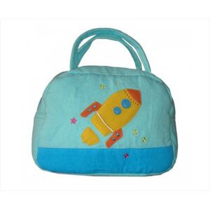 Rocket Lunch Box Cover - Blue