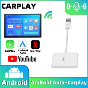 Upgrade Wireless Car Play Adapter Dongle for Apple IOS Android Navigation Radio