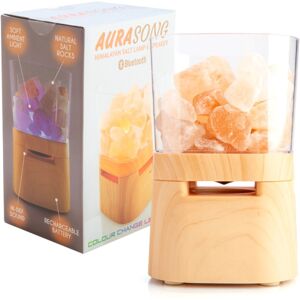 Aurasong Himalayan Salt Lamp And Bluetooth Speaker