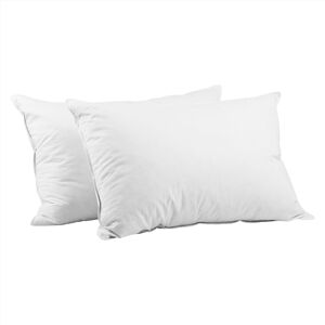 Giselle Feather Pillow Duck Feather Down - Set of 2