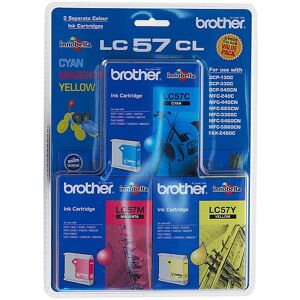 BROTHER LC57 CMY Colour Pack