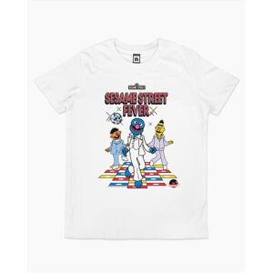 Sesame Street Fever Kids Tee - White - Size 16