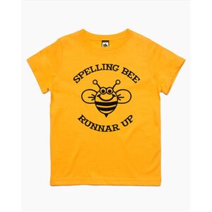 Spelling Bee Kids Tee - Yellow - Size 12