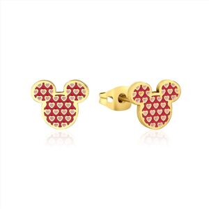 Disney Mickey Mouse Heart Stud Earrings