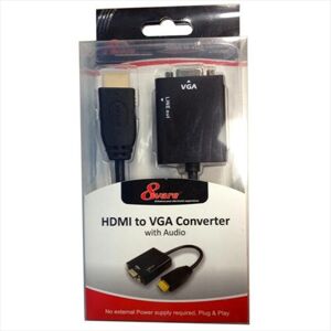 8ware Hdmi 19-Pin To Vga 15-pin Male to Female Converter