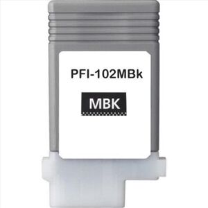 Compatible Canon PFI-102 Matte Black Wide Format Ink