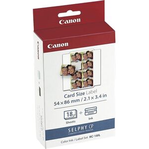 CANON KC18IL Ink & Label Pack of